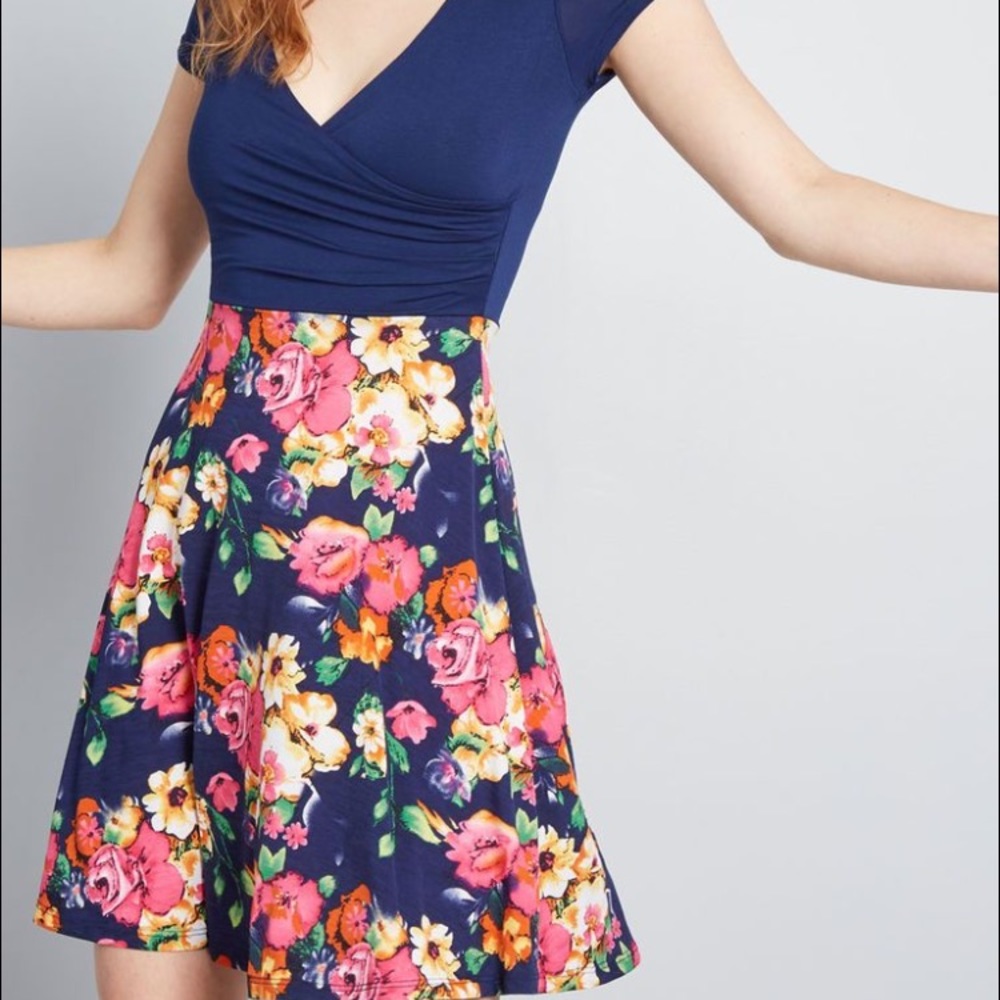 Modcloth botanical breakfast dress